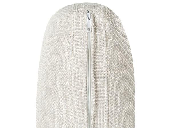 Sovesofa med Chaiselong Beige 3 Personers Sofa L Formet Dyb Sofaseng Siddemøbel Blød Stofsofa Design Hjørnesovesofa med Opbevaring
