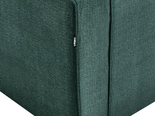 3-seters Sofa Mørkegrønn Fløyel Retro Design Stue Aksentstol Svart Ben Spor Arm