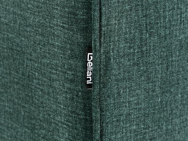 3-seters Sofa Mørkegrønn Fløyel Retro Design Stue Aksentstol Svart Ben Spor Arm