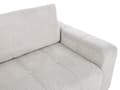 Miniatyrbillede 9 af 11: Sovesofa med Chaiselong Lysegrå 3 Personers Sofa L Formet Dyb Sofaseng Siddemøbel Blød Stofsofa Design Hjørnesovesofa med Opbevaring
