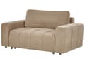 Miniatyrbilde 4 av 11: Sovesofa med oppbevaring Brun Stoff 2-seter Tykt polstret Moderne stil Stue Gjesteseng