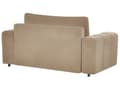 Miniatyrbilde 7 av 11: Sovesofa med oppbevaring Brun Stoff 2-seter Tykt polstret Moderne stil Stue Gjesteseng