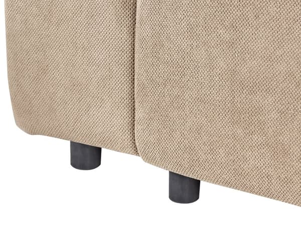 Sovesofa med oppbevaring Brun Stoff 2-seter Tykt polstret Moderne stil Stue Gjesteseng