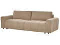 Miniatyrbilde 4 av 11: Sovesofa med oppbevaring Brun Stoff 3-seter Tykt polstret Moderne stil Stue Gjesteseng