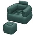Miniatyrbillede 3 af 7: Bestway Oppusteligt Sæde med Fodstøtte Farve Assorterede 107x99x80/48x48x36 cm
