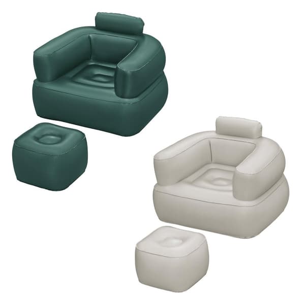 Oppblåsbar lenestol Bestway Flerfarget 107 x 80 x 99 cm