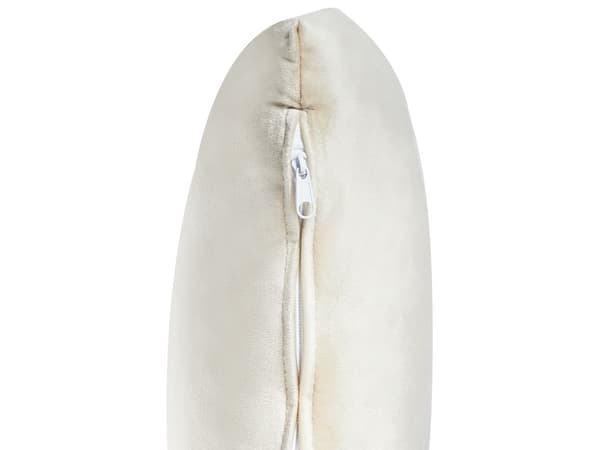 Sovesofa med Chaiselong Beige Velour 4 Personers Sofa L Formet Hjørnesofa Dyb Sofaseng Blød Stofsofa Design Hjørnesovesofa Venstrevendt