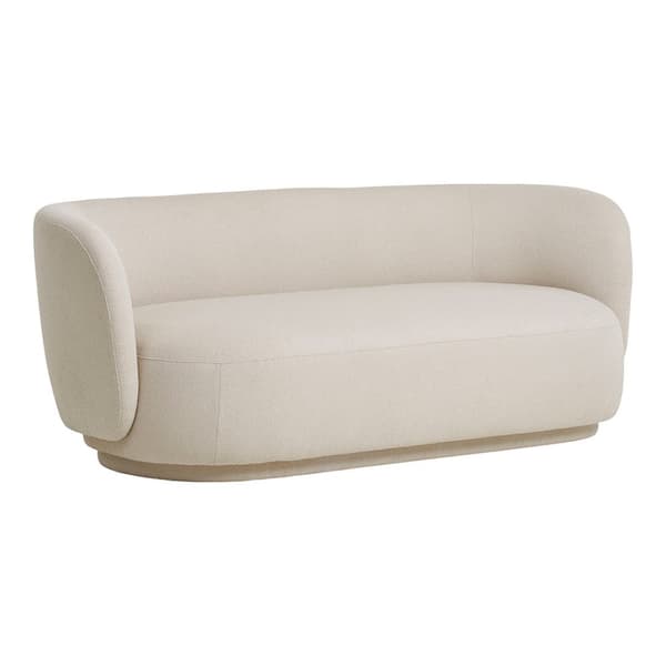 Mykonos sofa 2,5 Personers sandfarvet.