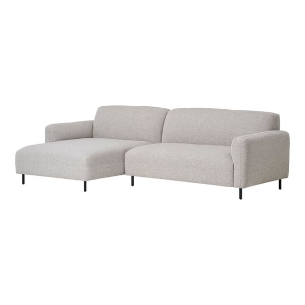 Salvador sofa venstrevendt lysegrå.