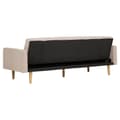 Miniatyrbilde 3 av 10: Kells sovesofa sandfarget mørk.