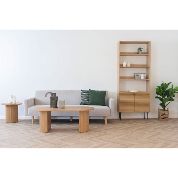 Kells sovesofa sandfarget mørk.