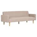 Miniatyrbilde 2 av 10: Kells sovesofa sandfarget mørk.