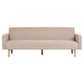 Miniatyrbilde 1 av 10: Kells sovesofa sandfarget mørk.
