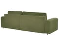 Miniatyrbillede 6 af 11: Sovesofa med Chaiselong Grøn 3 Personers Sofa L Formet Dyb Sofaseng Siddemøbel Blød Stofsofa Design Hjørnesovesofa med Opbevaring