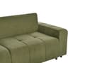 Miniatyrbillede 7 af 11: Sovesofa Grøn Polyester 3 Personers Moderne Blød Sofa Sofaseng Tre Personers Designsofa Praktisk Splitback Stofsofa med Opbevaring