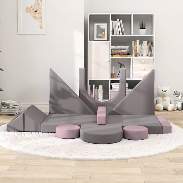 Rootz Modular Lasten sohva - leikki sohva - rakennuspalikat - lisää luovuutta - 150 cm x 69cm x 49cm
