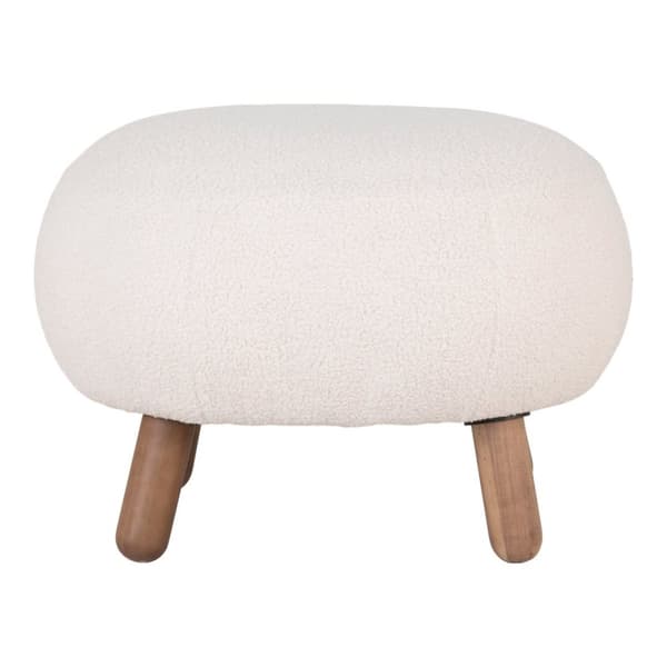 Rootz Savona Foomattrant Ottoman - Tyylikäs ottomaanien - mukava istuin - viihtyisä tunnelma - 60 cm x 50 cm x 37cm