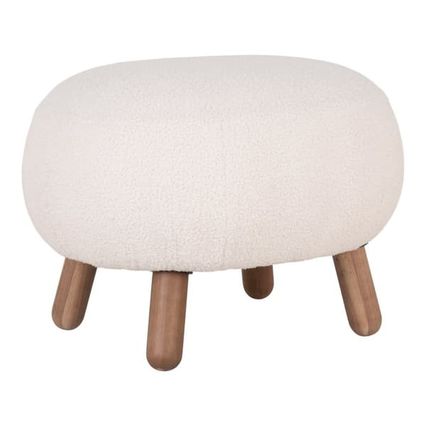 Rootz Savona Foomattrant Ottoman - Tyylikäs ottomaanien - mukava istuin - viihtyisä tunnelma - 60 cm x 50 cm x 37cm