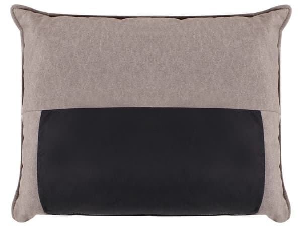 Hjørnesofa med Chaiselong Taupe Polyester 3 Personers Sofa L Formet Sofa Dyb Blød Stofsofa Design Højrevendt