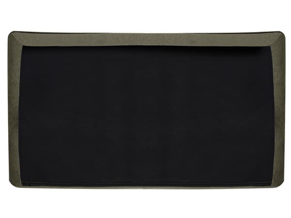 Hjørnesofa med Chaiselong Grøn Polyester 3 Personers Sofa L Formet Sofa Dyb Blød Stofsofa Design Venstrevendt