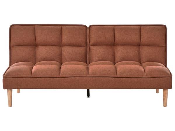 Sovesofa Gyllenbrun 3-seters Sovesofa med Quiltet Rygg