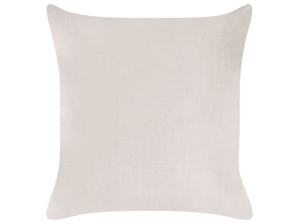 Sofa Lys beige Stoff 3-seter Svarte metallben Puter Moderne design Stue