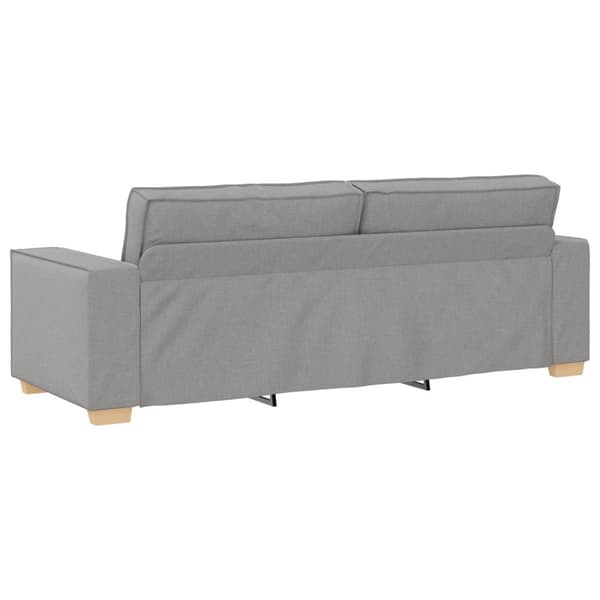 vidaXL Soffset Set av 3 Molngrå Polyester Medium Modulär