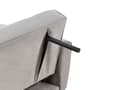 Miniatyrbillede 11 af 11: Sovesofa Lysegrå Polyester 3 Personers Moderne Blød Sofa Sofaseng Tre Personers Designsofa Praktisk Splitback Stofsofa God Liggekomfort