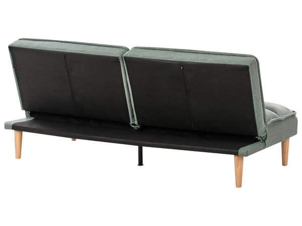 Sovesofa Lysegrøn Stof 3 Personers Moderne Blød Sofa Sofaseng Tre Personers Designsofa Praktisk Splitback Stofsofa God Liggekomfort