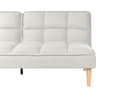 Miniatyrbillede 10 af 11: Sovesofa Off White Stof 3 Personers Moderne Blød Sofa Sofaseng Tre Personers Designsofa Praktisk Splitback Stofsofa God Liggekomfort
