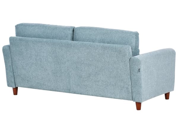 5-seters sofagruppe Blått Stoff 2-seter 3-seter Tykt polstret Moderne design Stue
