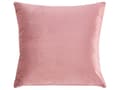 Miniatyrbilde 7 av 11: Stoffsofa Rosa Fløyel Polstring 3-seter med Pynteputer Stue Sofa