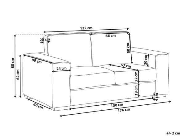 Sofa Brun Fløjl 2 Personers Bredriflet Fløjlsofa Blød Stofsofa til Stuen Loveseat Moderne Inspiration Stue Møbel Riflet Siddemøbel