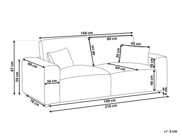 Sofa Off White Fløjl 3 Personers Bredriflet Fløjlsofa Blød Stofsofa til Stuen Flydersofa Moderne Inspiration Stue Møbel Riflet Siddemøbel