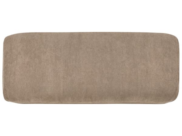 Hjørnesofa med Chaiselong Brun Polyester 3 Personers Sofa L Formet Sofa Dyb Blød Stofsofa Design Venstrevendt