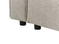 Miniatyrbilde 9 av 11: Venstrevendt Hjørnesofa Beige Stoff Polstret 3-seters L-formet Seng