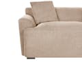Miniatyrbilde 6 av 11: 3-seters Sofa Beige Stoff Sofa Ekstra Puter Moderne Minimalistisk Stue Møbler