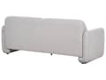 Miniatyrbilde 10 av 11: Sittegruppe Grå Polyesterstoff 3-seters sofa Lenestol Retro stil Stue Sofagruppe