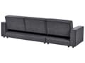 Miniatyrbillede 6 af 11: Sovesofa med Chaiselong Grå 3 Personers Sofa L Formet Hjørnesofa Dyb Sofaseng Blød Stofsofa Design Hjørnesovesofa Højrevendt Flydersofa