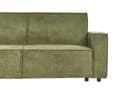 Miniatyrbillede 7 af 11: Sovesofa med Chaiselong Grøn 3 Personers Sofa L Formet Hjørnesofa Dyb Sofaseng Blød Stofsofa Design Hjørnesovesofa Højrevendt Flydersofa