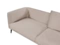 Miniatyrbillede 8 af 11: Sofa Beige Velour 3 Personers Tyk Polstret Dyb Blød Stofsofa til Stuen Moderne Inspiration Stue Møbel Moderne