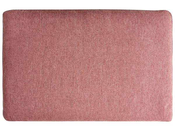 2-seters Sofa i Stoff Polyester Rosa Vannavvisende Sofa Metallben Vevd Polstret Rygg Minimalistisk Moderne