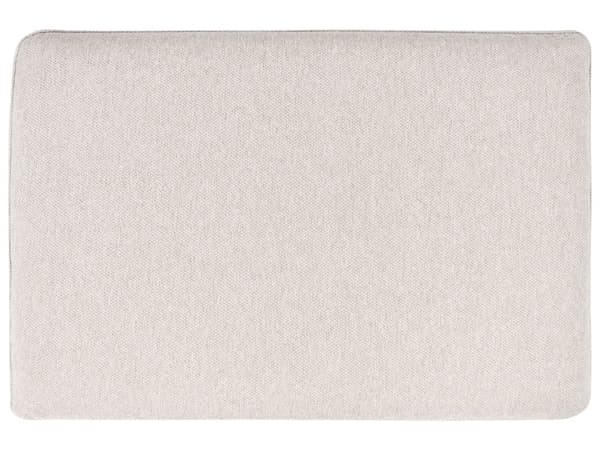 2-seters Sofa i Stoff Polyester Lys Beige Vannavvisende Sofa Metallben Vevd Polstret Rygg Minimalistisk Moderne