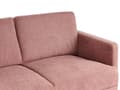 Miniatyrbillede 8 af 11: Sofa Lyserød Stof 2 Personers Loveseat Blød Stofsofa til Stuen To Mands Designsofa Moderne Inspiration Stue Møbel Topersoners Siddemøbel