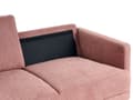 Miniatyrbillede 9 af 11: Sofa Lyserød Stof 2 Personers Loveseat Blød Stofsofa til Stuen To Mands Designsofa Moderne Inspiration Stue Møbel Topersoners Siddemøbel