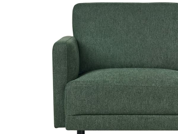 Sofa Grøn Stof 2 Personers Loveseat Blød Stofsofa til Stuen To Mands Designsofa Moderne Inspiration Stue Møbel Topersoners Siddemøbel