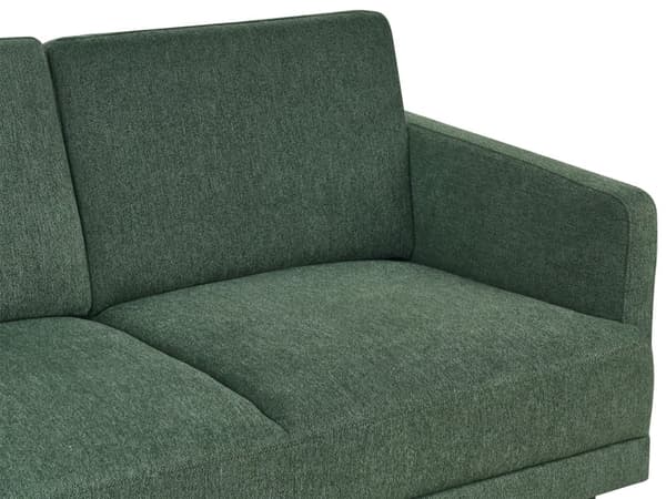 Sofa Grøn Stof 2 Personers Loveseat Blød Stofsofa til Stuen To Mands Designsofa Moderne Inspiration Stue Møbel Topersoners Siddemøbel