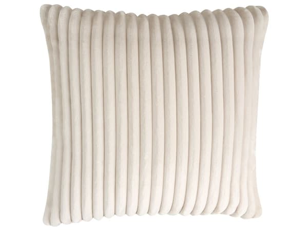 Hjørnesofa med Chaiselong Off White Fløjl 3 Personers Sofa L Formet Dyb Sofahjørne Siddemøbel Blød Stofsofa Højrevendt
