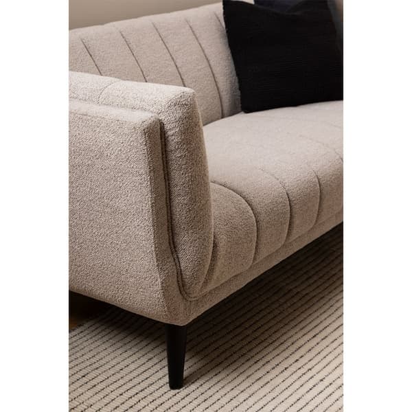 Tampa sofa 3 personers bouclé beige.