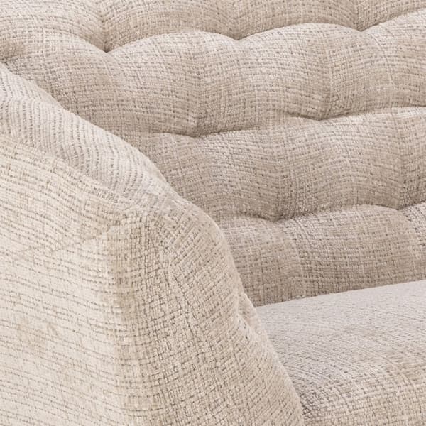 Ria sofa 3 seter chenille beige.